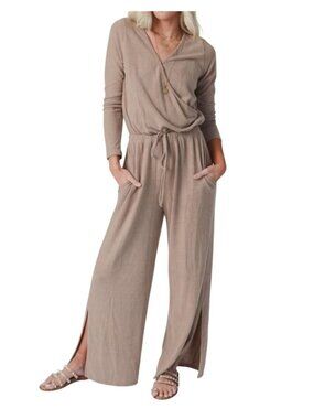 Three Bird Nest As It Was Cross Front Jumpsuit Small
